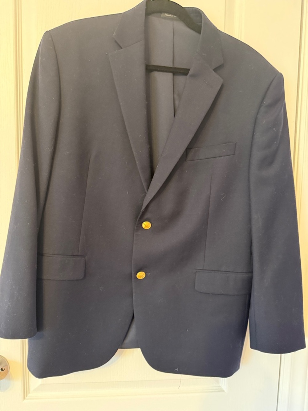 Lauren Ralph Lauren Navy Blazer with Gold Buttons